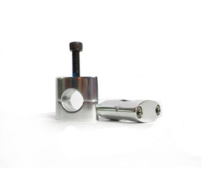 SOPORTE MANUBRIO UNIVERSAL 22mm ALUMINIO C- PASANTE (WIRTZ)