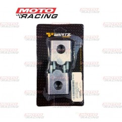 SOPORTE MANUBRIO ELEVA 45mm UNIVERSAL 22mm GRIS (WIRTZ)