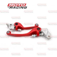 MANIJA FRENO Y EMBRAGUE HONDA XR 250 TORNADO GRIP FLEX ROJA
