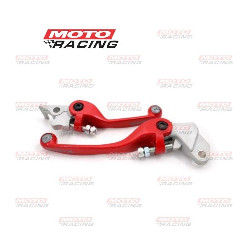 MANIJA FRENO Y EMBRAGUE HONDA XR 250 TORNADO GRIP FLEX ROJA