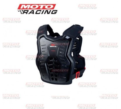 PECHERA ELEVATE NEGRO- ROJO (WIRTZ)