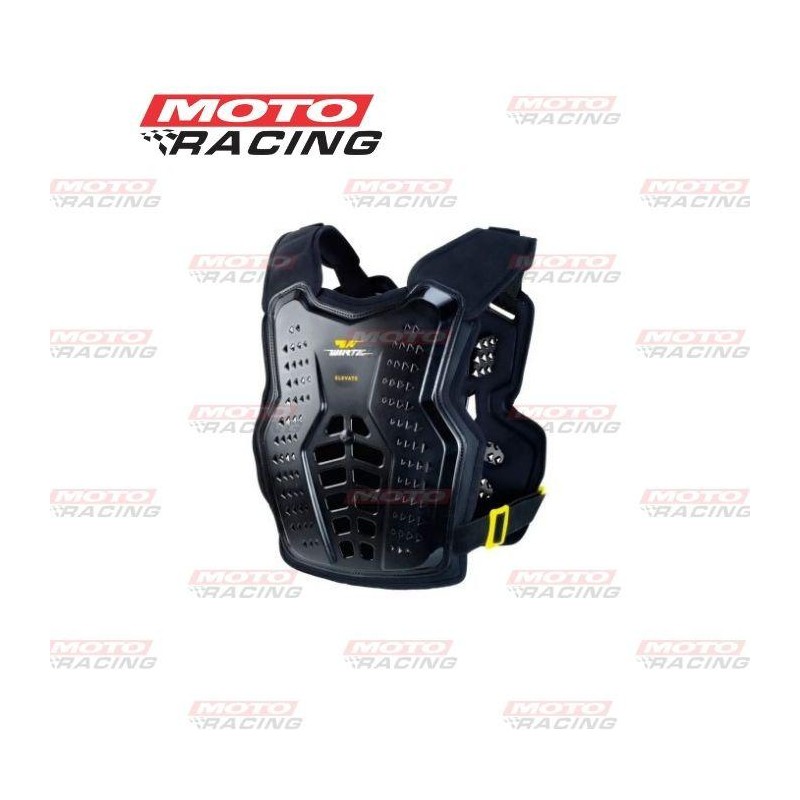 PECHERA ELEVATE NEGRO- AMARILLO (WIRTZ)