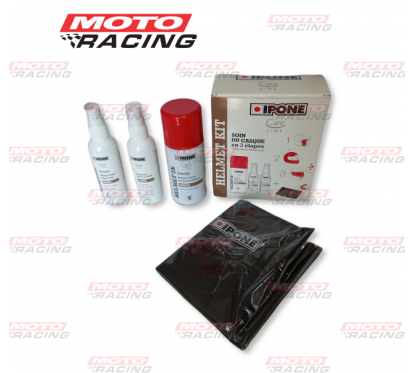 KIT CLEAN HELMET 3 ETAPA C- GAMUZA IPONE