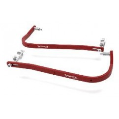 CUBRE MANOS SHOCK ALMA ALUMINIO SOLA ROJO (WIRTZ)