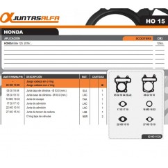 JUNTA CABEZA CILINDRO HONDA ELITE 125 '14 C/O'RING (ALFA)