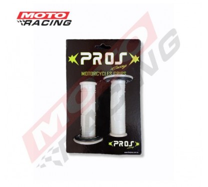 PUÑO CROSS PROS RACING BLANCO PERLADO