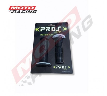 PUÑO CROSS PROS RACING NEGRO C- GRIS