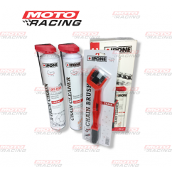 KIT CHAIN OFF ROAD LIMPIA -  ACEITA CAD C- CEPILLO x750 IPONE