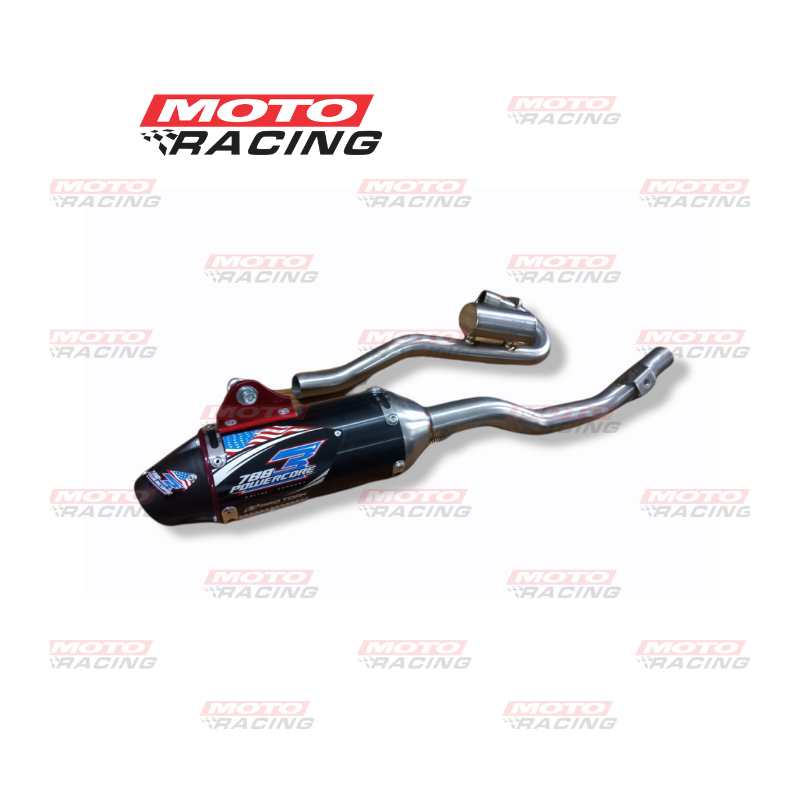 ESCAPE HONDA BROS XR 125/ 150 POWERCORE 3 NEGRO (PRO TORK)