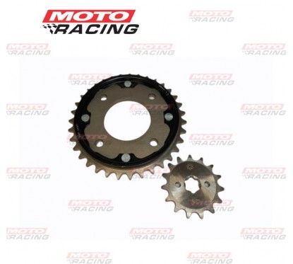 CORONA Y PIÑON HONDA BIZ C-100/ C-105 Z-35/15 (CHOHO)