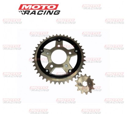 CORONA Y PIÑON HONDA CBX 200 STRADA Z-41- 13 (CHOHO)