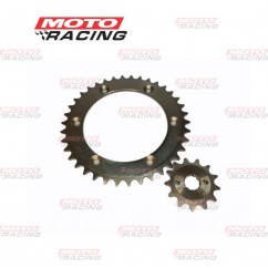 CORONA Y PIÑON HONDA TORNADO 250 Z-38- 13 (CHOHO)