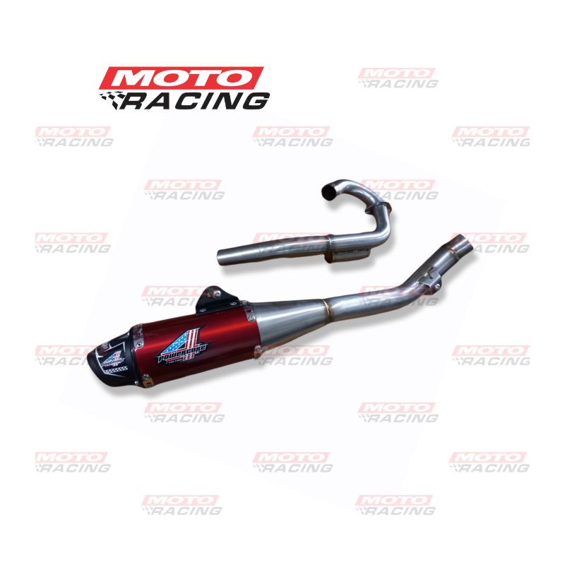 ESCAPE HONDA XR 250 TORNADO POWERCORE 4 ROJO (PRO TORK)