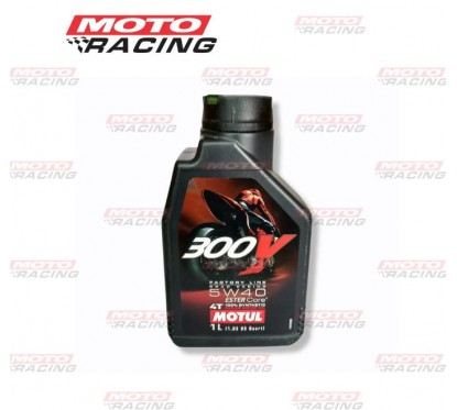 ACEITE 300V 100% SINTETICO 5W40 4T (MOTUL)