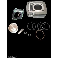 CILINDRO POTENCIADO YAMAHA YBR-   XTZ 150 57.40mm C- KIT PISTON (OSAKA)
