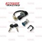 LLAVE CONTACTO HONDA BIZ 100 C- TRABA ASIENTO 5 PINES SE(OKINOI)