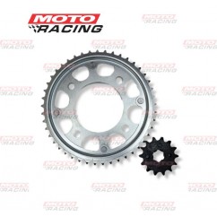 CORONA Y PIÑON HONDA CB 190 R 45- 14 C- PROTECTOR (OKINOI)