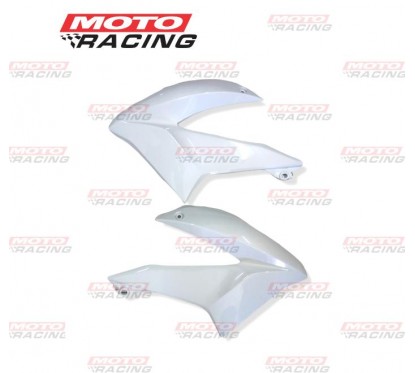 DEFLECTOR TANQUE IZQ- DER HONDA XR 150 BLANCO (OKINOI)