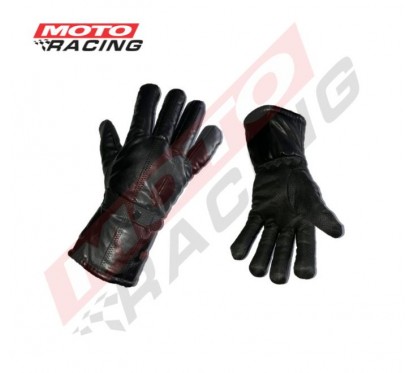 GUANTES IMPERMEABLE CUERO ECOLOGICO LARGO C/POLAR "L"