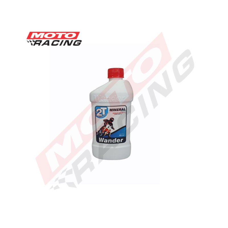 ACEITE PARA MEZCLA 2T VERDE 500cc WANDER