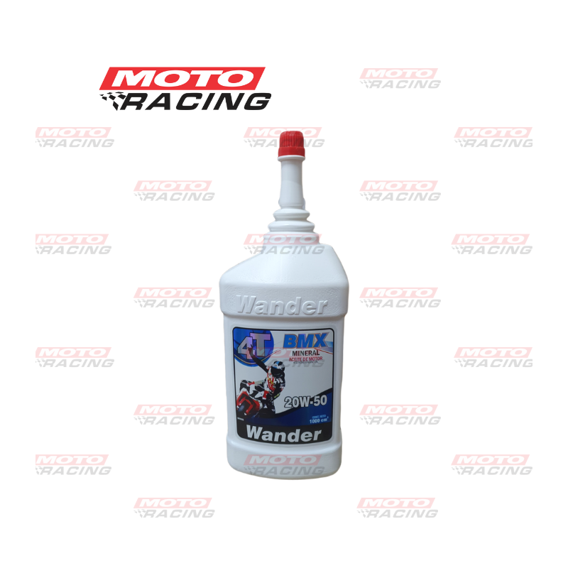 ACEITE BMX MINERAL 20w50 BLANCO (WANDER)