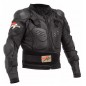 PECHERA INTEGRAL NEGRA PB-09 "XXXL" (PRO BIKER)