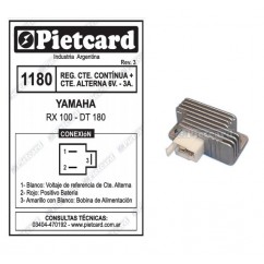 REGULADOR YAMAHA RX 100 6v