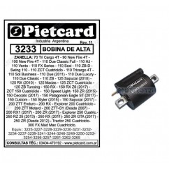 BOBINA ALTA HONDA SEXY 110-  HJ 110 (7-1)