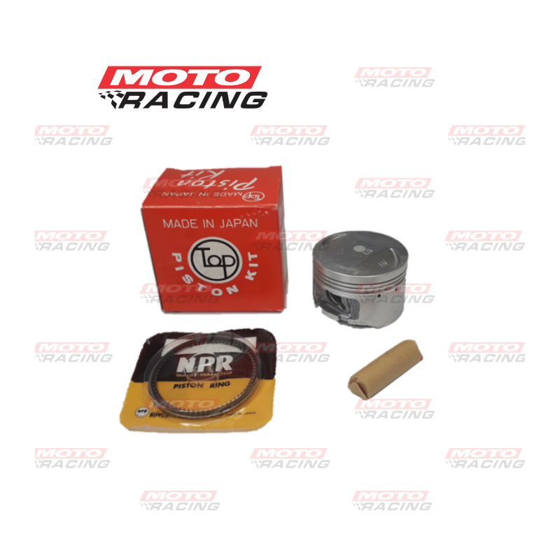 KIT PISTON HONDA CG FAN-  BROS 125 STD 56.5mm P13 mm TOP JAPON