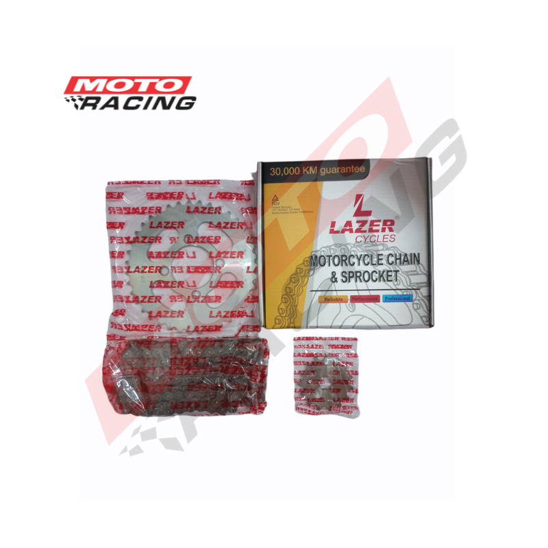 KIT TRANSMISION KAWASAKI NEO MAX 110 39/15 X 428H (LAZER)