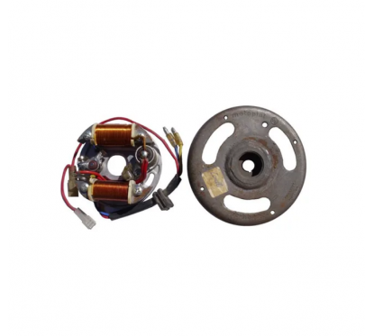 VOLANTE MAGNETICO ZANELLA 6V 18W GIRO HORARIO C-  ESTATOR (DZE)