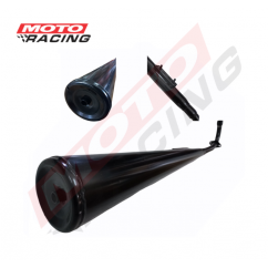 ESCAPE HONDA BIZ SOPORTE C-  TORNILLO NEGRO MOTORACING