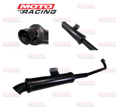 ESCAPE DEPORTIVO GILERA SMASH 110 NEGRO MOTORACING