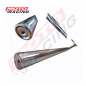 ESCAPE HONDA BIZ SOPORTE C-  TORNILLO CROMADO MOTORACING