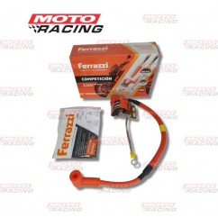 BOBINA COMPETICION C- CAPUCHON Y CABLE 90° CURVA (FERRAZZI)