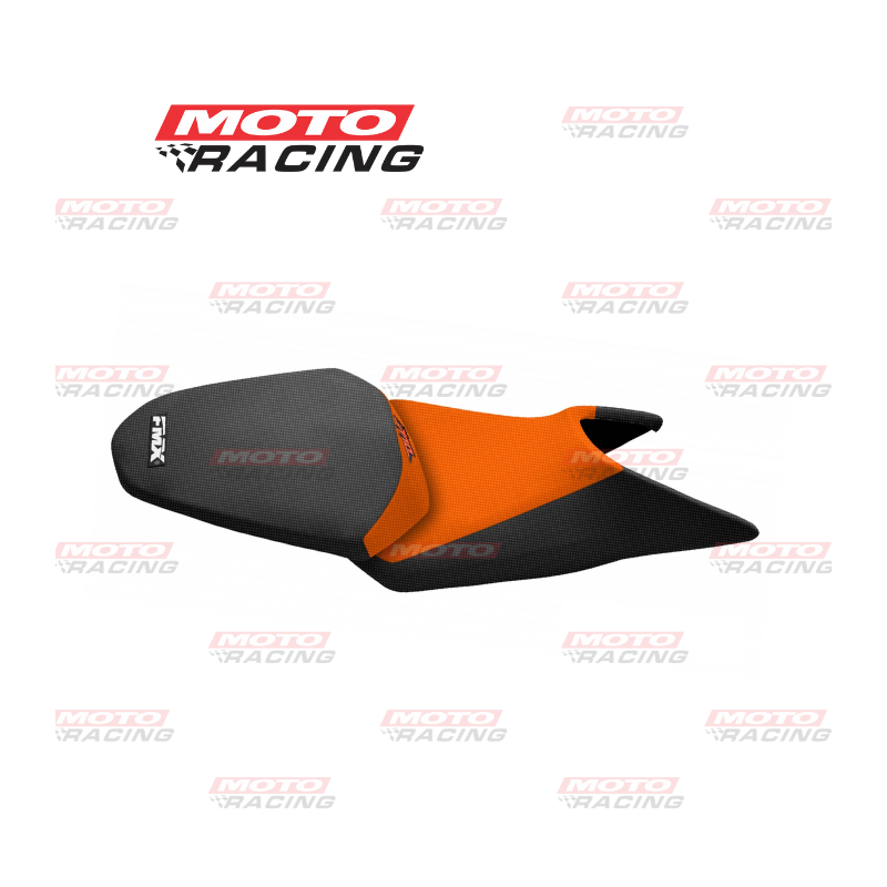 TAPIZADO ASIENTO KTM DUKE 200 -  390 NARANJA -  NEGRO (FMX)