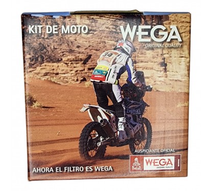 KIT SERVICE TORNADO (FILTRO AIRE-ACEITE,BUJIA,LAMPARA) WEGA