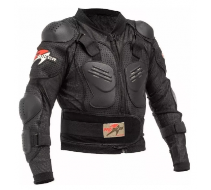 PECHERA INTEGRAL NEGRA PB-09 "XXXL" (PRO BIKER)