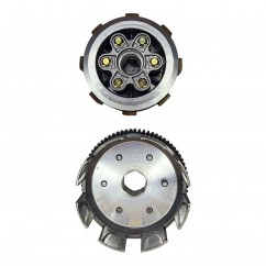 EMBRAGUE COMPLETO 6 DISCOS-  6 RESORTES ZANELLA CUSTOM 150 (NSU)