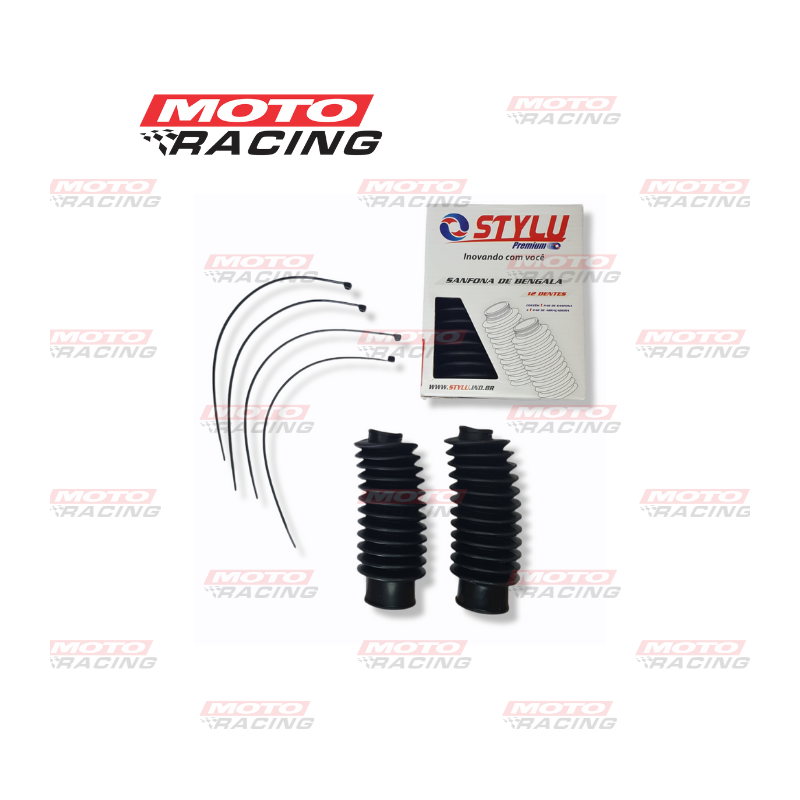 FUELLE SUSPENSION TITAN-  RX 150 12 DIENTES NEGRO (STYLU)