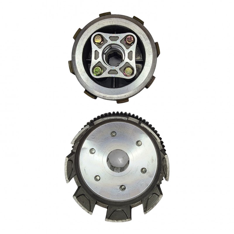 EMBRAGUE COMPLETO HONDA STORM- RX 150- SKUA 150 C-  CANASTA ARMADO