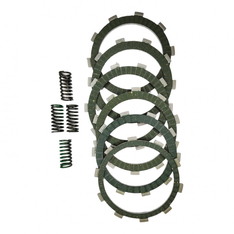 KIT RACING DISCO EMBRAGUE YAMAHA YBR 250 / XTZ 250 C/RESORTE (STD)