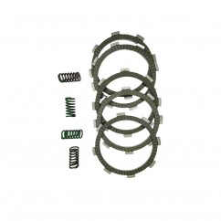 KIT RACING DISCO EMBRAGUE YAMAHA CRYPTON T-110 C- RESORTE (STD)