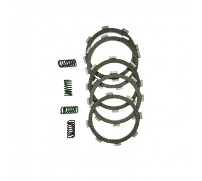KIT RACING DISCO EMBRAGUE YAMAHA CRYPTON T-110 C- RESORTE (STD)
