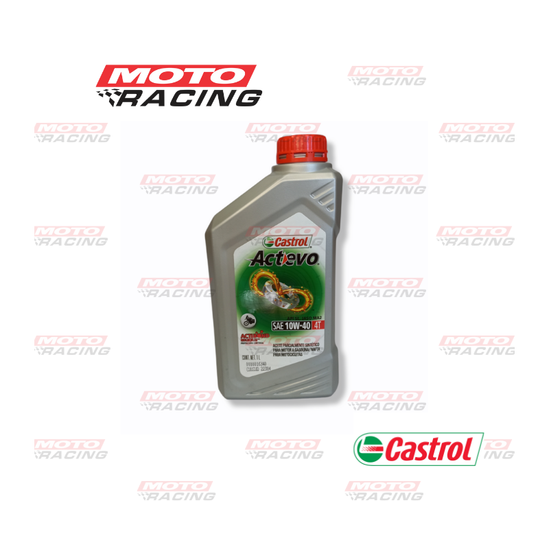ACEITE ACTEVO ACTIBOND SEMI-SINTETICO 10W40 4T (CASTROL)