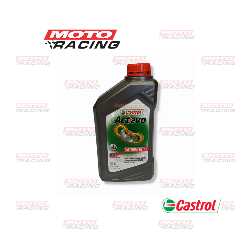 ACEITE ACTEVO ACTIBOND MINERAL 20W50 4T GRIS (CASTROL)