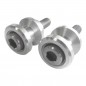 SPOOLS TRAS P- CAB. UNIV. ALUMINIO 10x1.50mm PLATA (KRAFTEK)