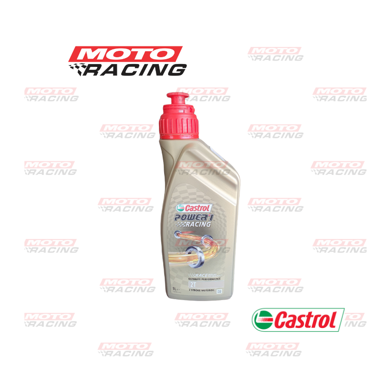 ACEITE POWER 1 RACING 100% SINTETICO 2T (CASTROL)