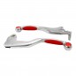 MANIJA FRENO Y EMBRAGUE HONDA XR 250 TORNADO-  FALCON GRIP ROJO