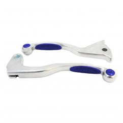 MANIJA FRENO Y EMBRAGUE YAMAHA XTZ 125 14- 18 GRIP AZUL (WIR)